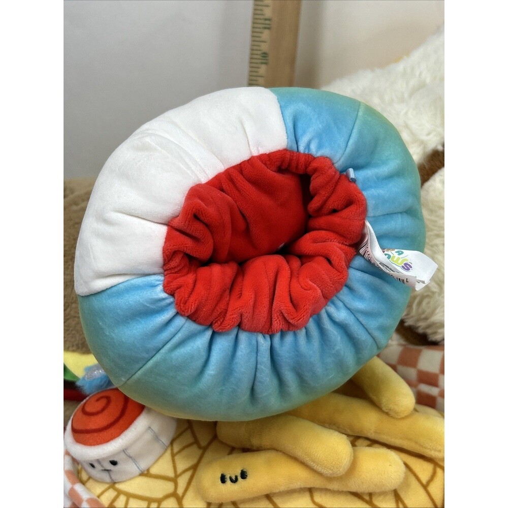 Squishable Plush Comfort Food Lot Cinnamon Bun Burger Fries Donut Hotdog Toasty - Picture 4 of 9